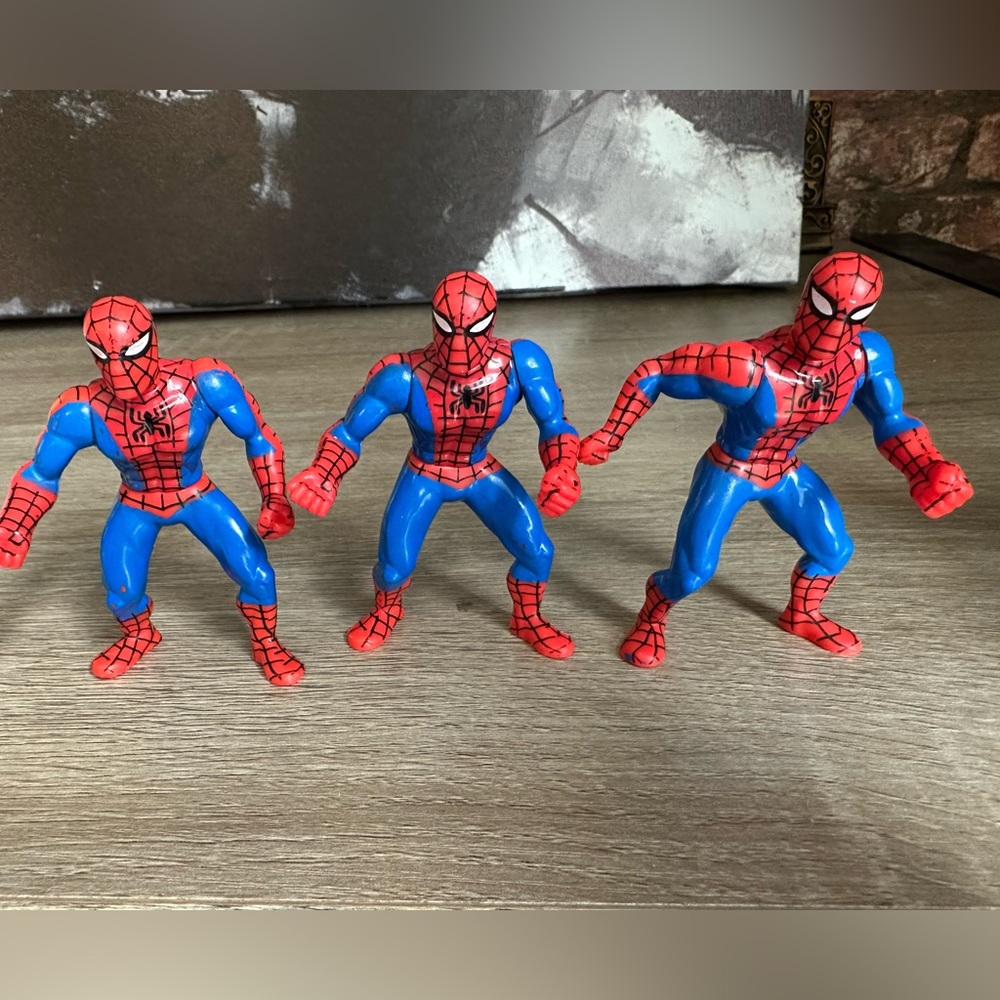 1995 Spider-Man Action Figures Lot of 4